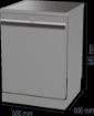 Slika masina za sudove gs673b90x