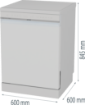 Slika masina za sudove gs673b90w
