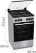 Slika sporet ge5a21sh